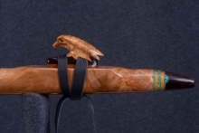 Maple Burl Native American Flute, Minor, Mid G-4, #R9Da (1)